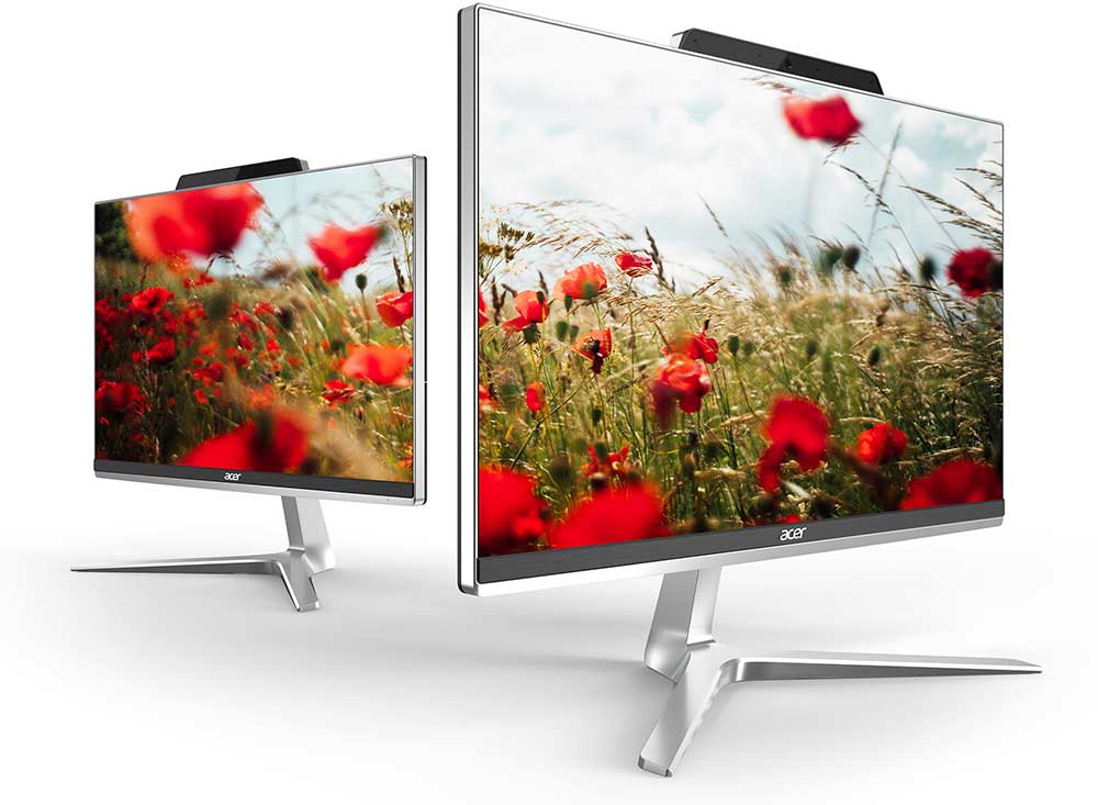 Sistem PC All in One ACER Aspire Z24891, 23.8" Full HD Touch, Intel